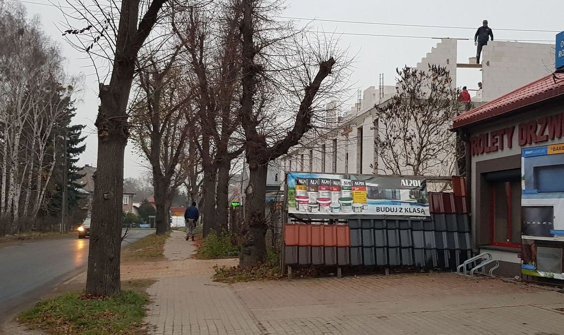 Jaki duży sklep powstaje przy Ogrodowej?