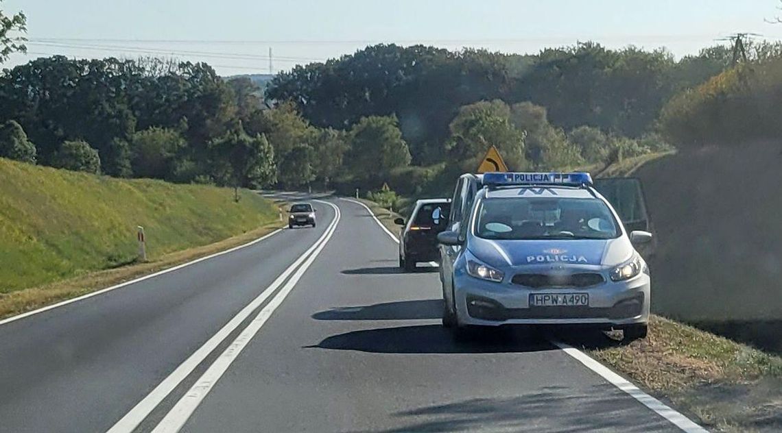 Kolizja pod Chojną. Wystarczyła chwila nieuwagi [ZDJĘCIA]