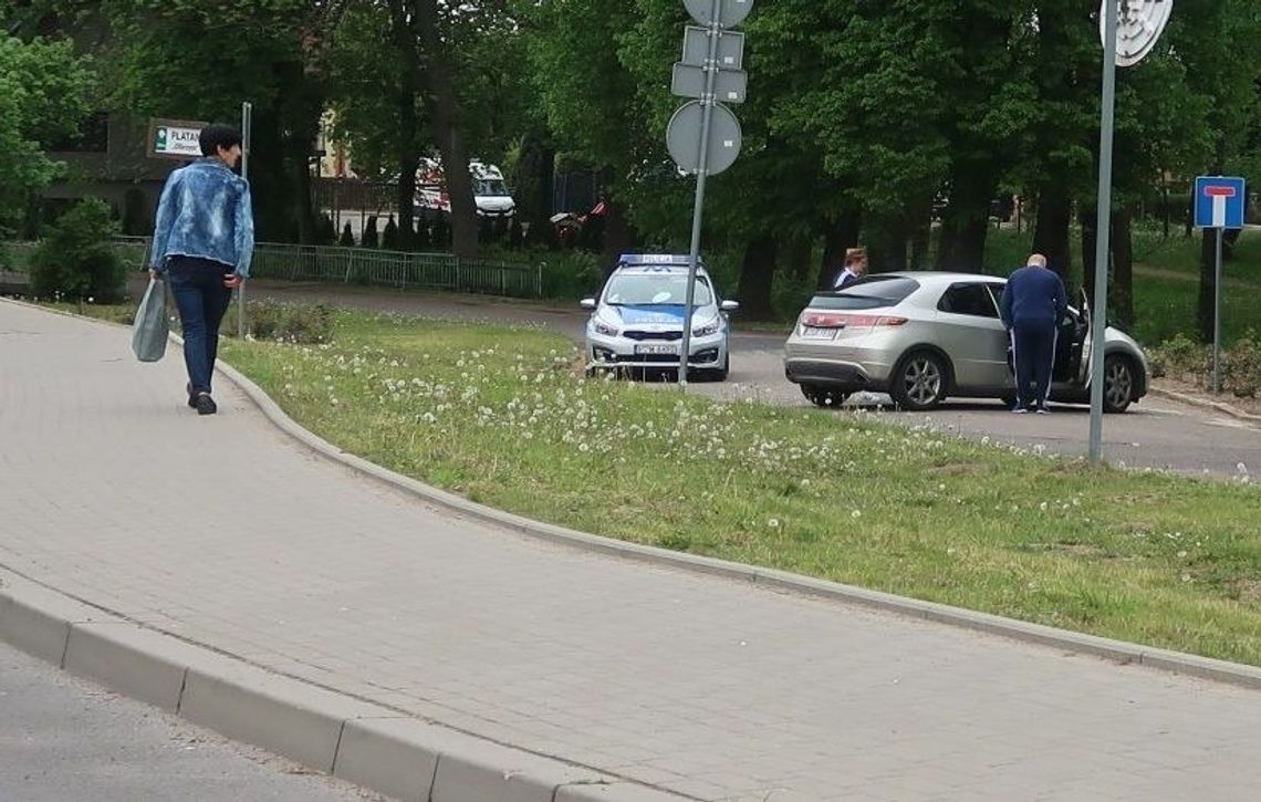 Kontrolowali koło mostu na Rurzycy