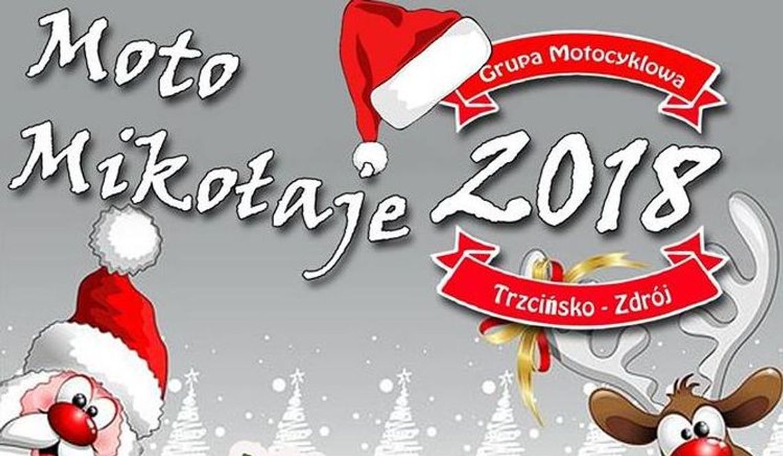 Moto Mikołaje w Trzcińsku-Zdroju 