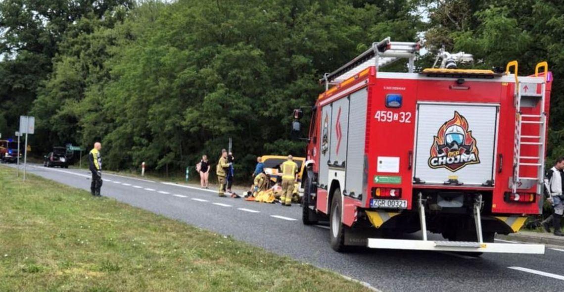 Tragiczne zdarzenie drogowe z udziałem motocyklisty