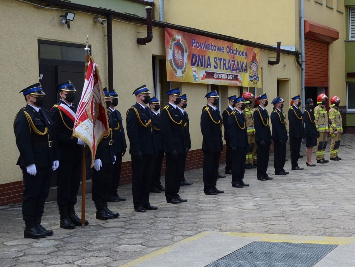 Nasi strażacy uhonorowani podczas powiatowych obchodów Dnia Strażaka