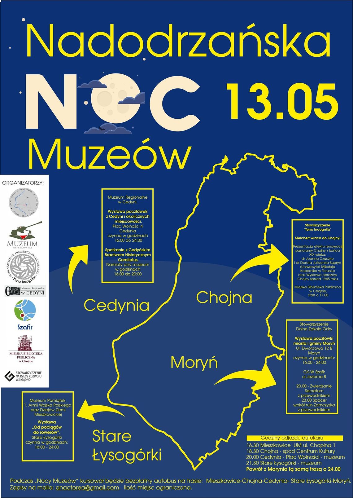 Noc Muzeów w autobusie