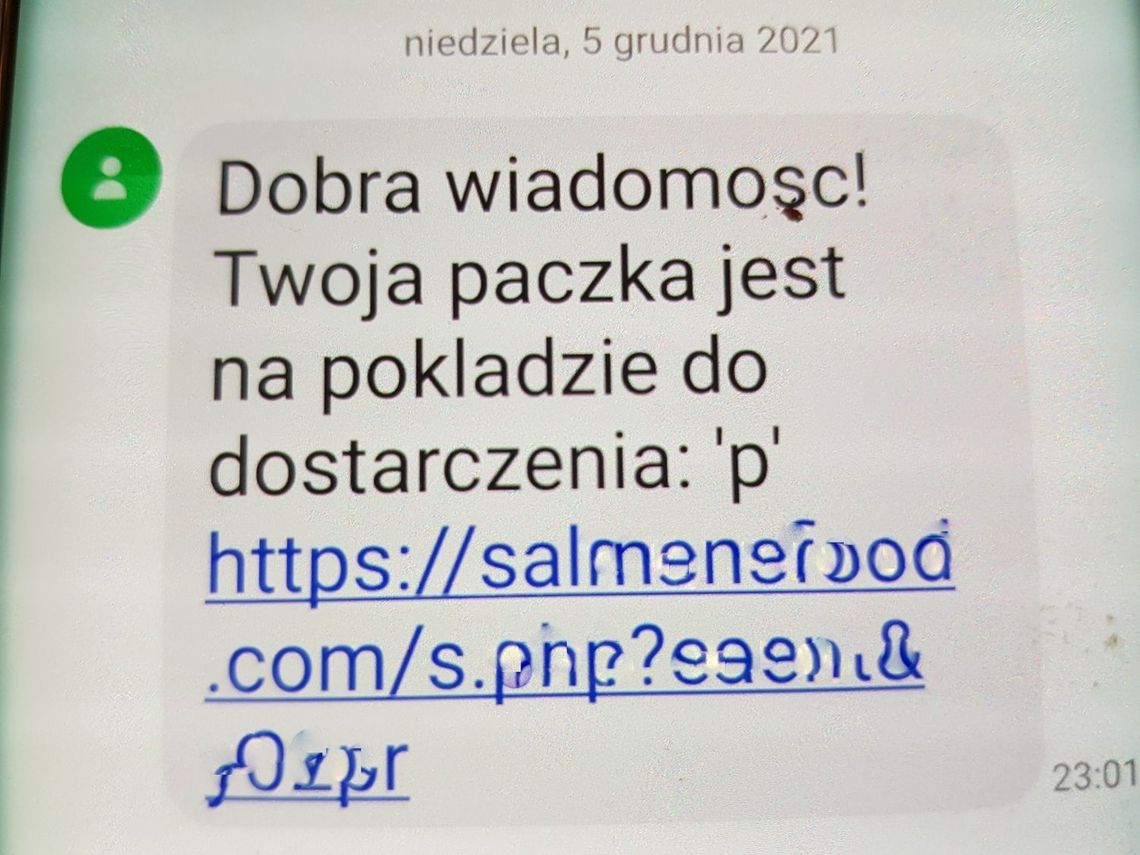 Otrzymałeś sms o paczce? Uważaj, to może być oszustwo!