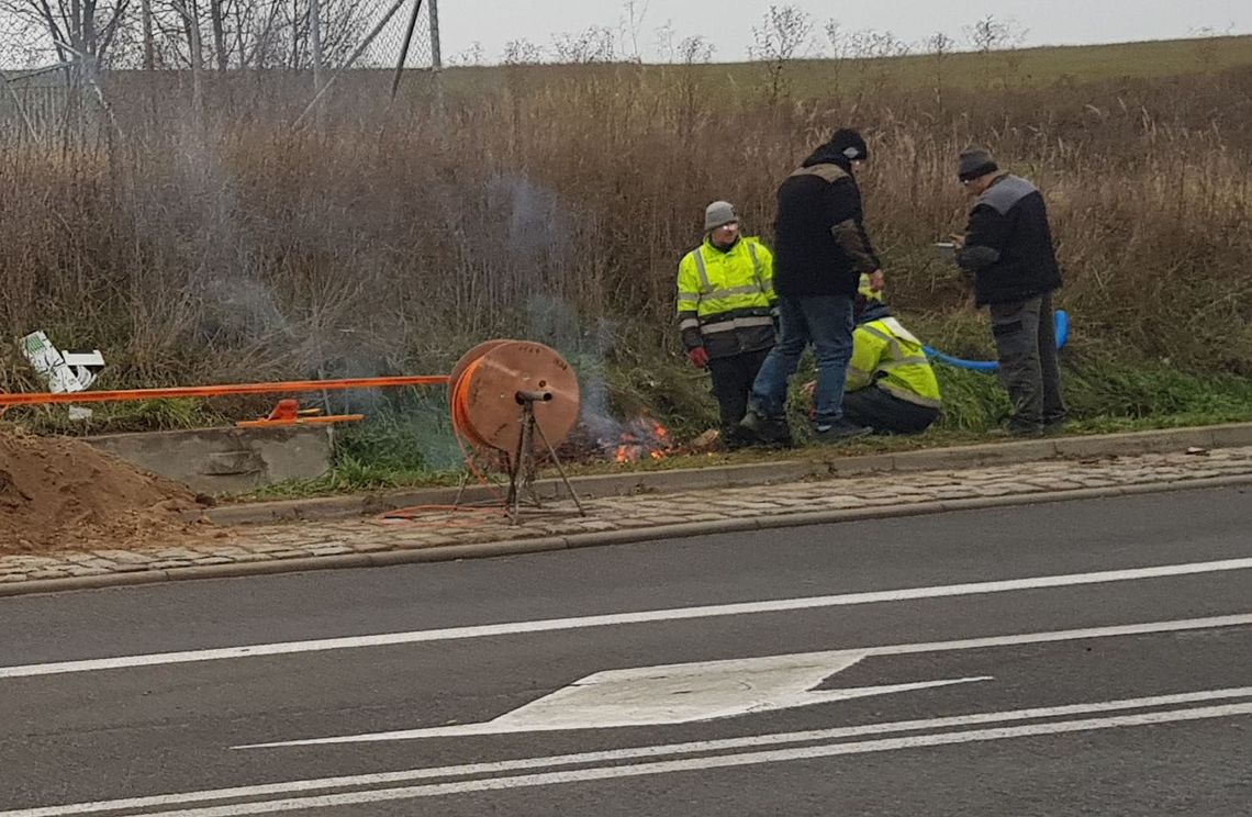 Palą ogniska w mieście