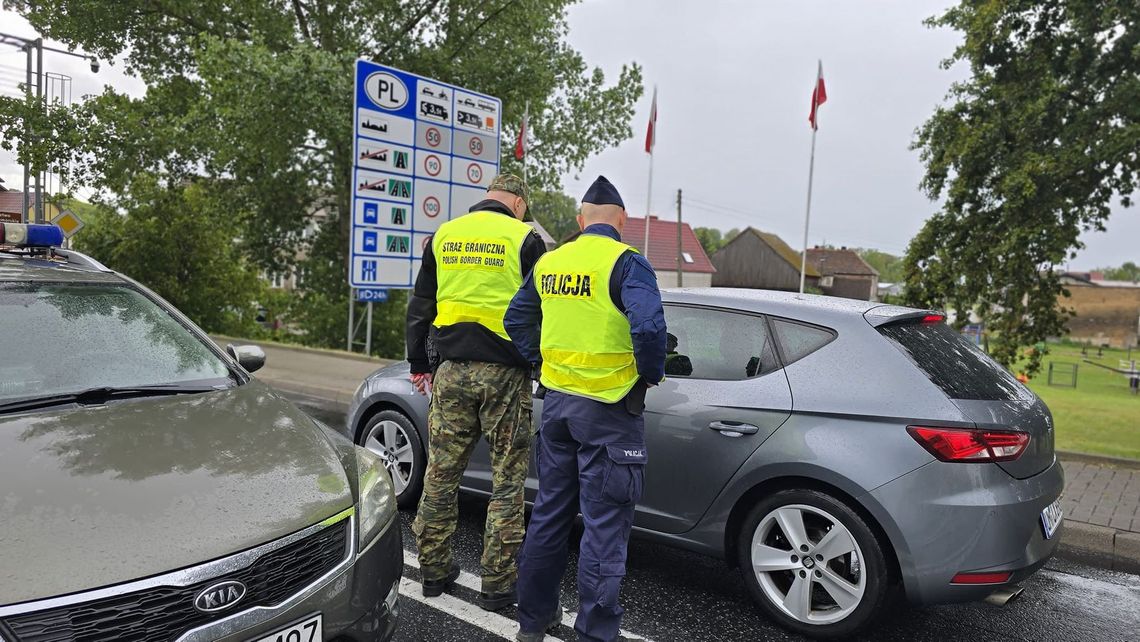 Policjanci dostali wsparcie. Pomoc na przejściu granicznym w Krajniku Dolnym