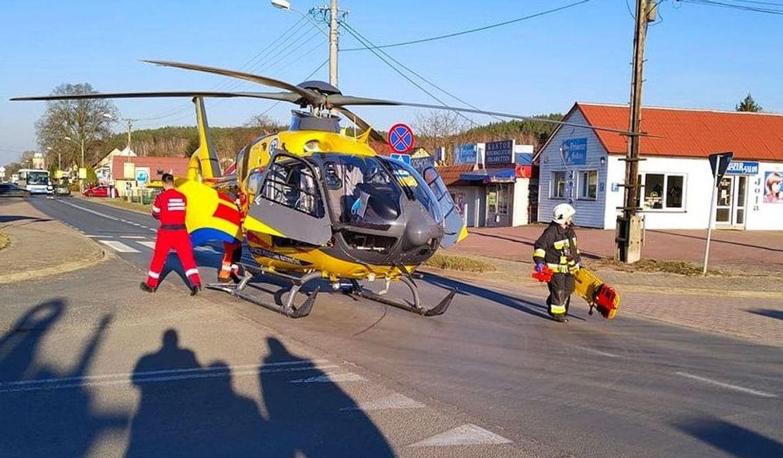 Potrącił 17-latkę na pasach w Osinowie. Dziewczyna w szpitalu [FOTO]