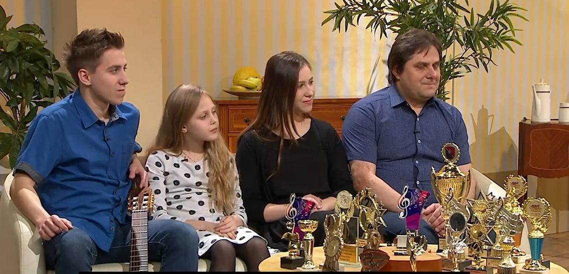 Rodzina Kwietniów wystąpiła w telewizji, opowiadając o swojej pasji