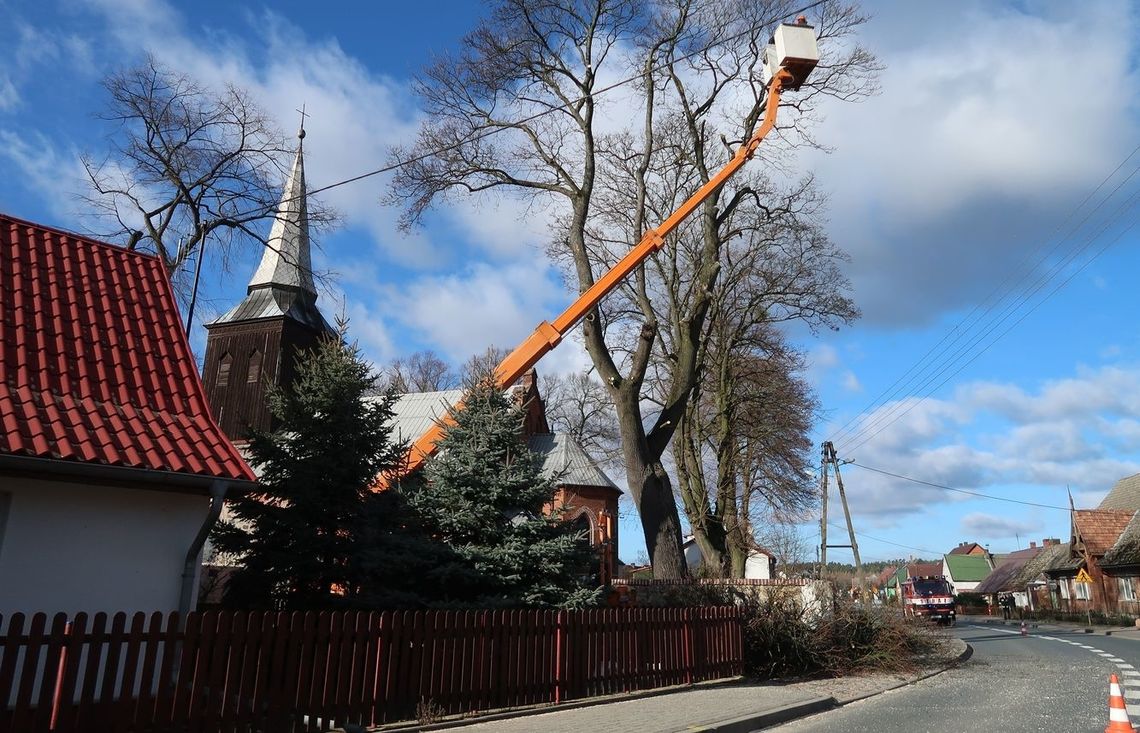 Ruchem kierował sam sołtys