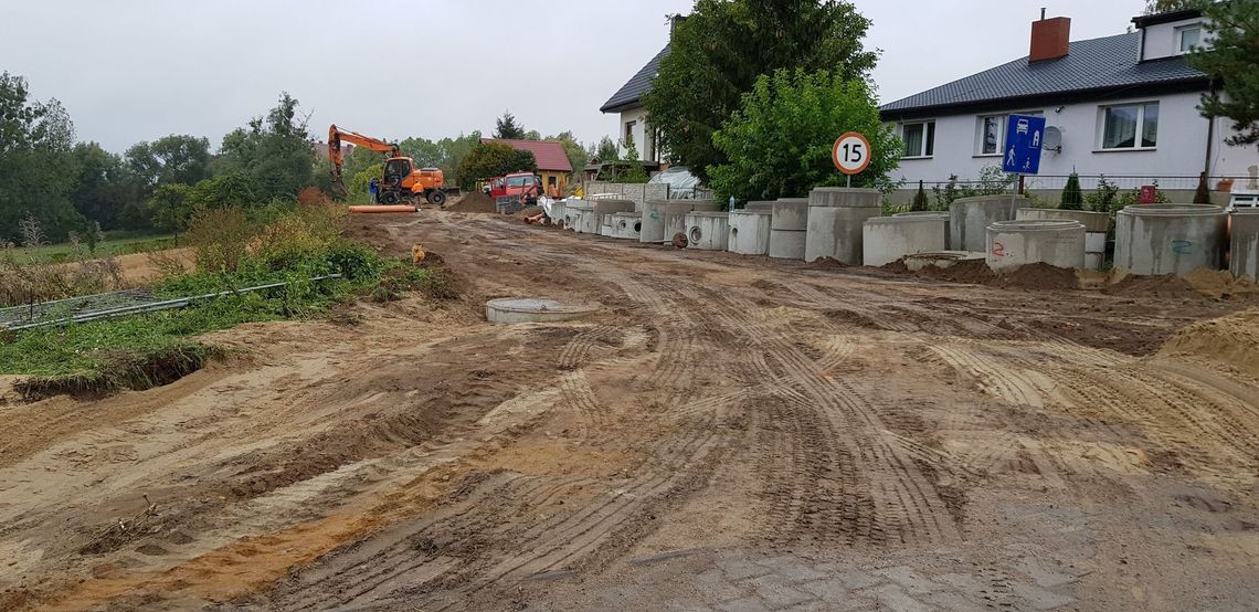Ruszyła przebudowa ulicy Willowej w Cedyni