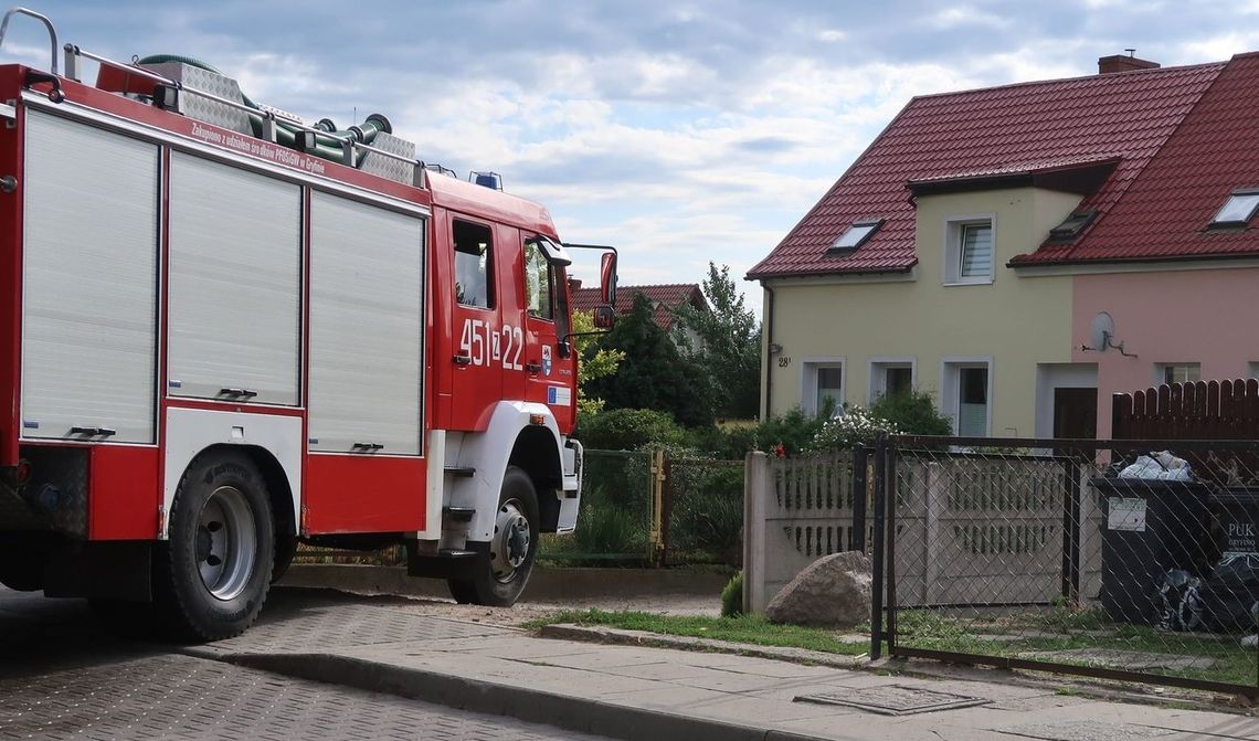 Strażacy wspólnie z policją