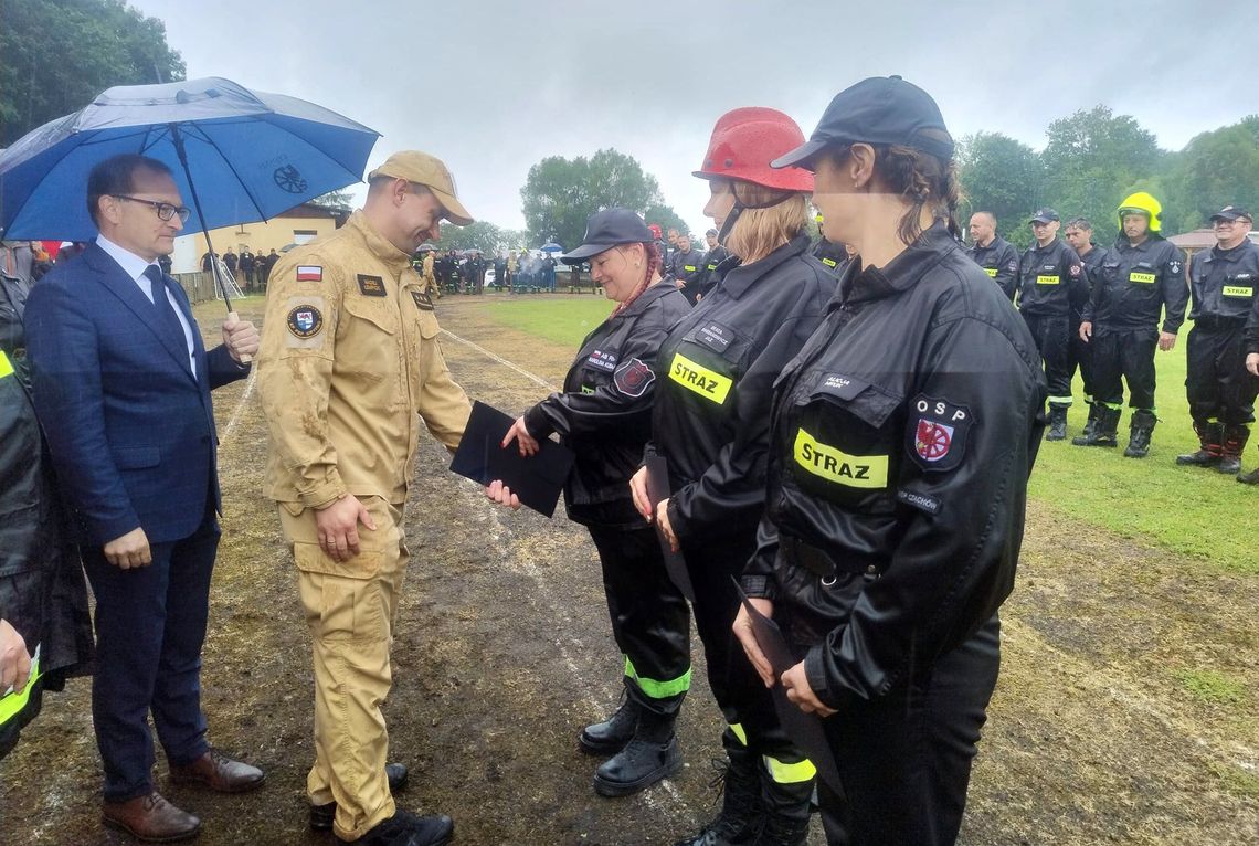 Strażaczki i strażacy rywalizowali o miejsca na podium