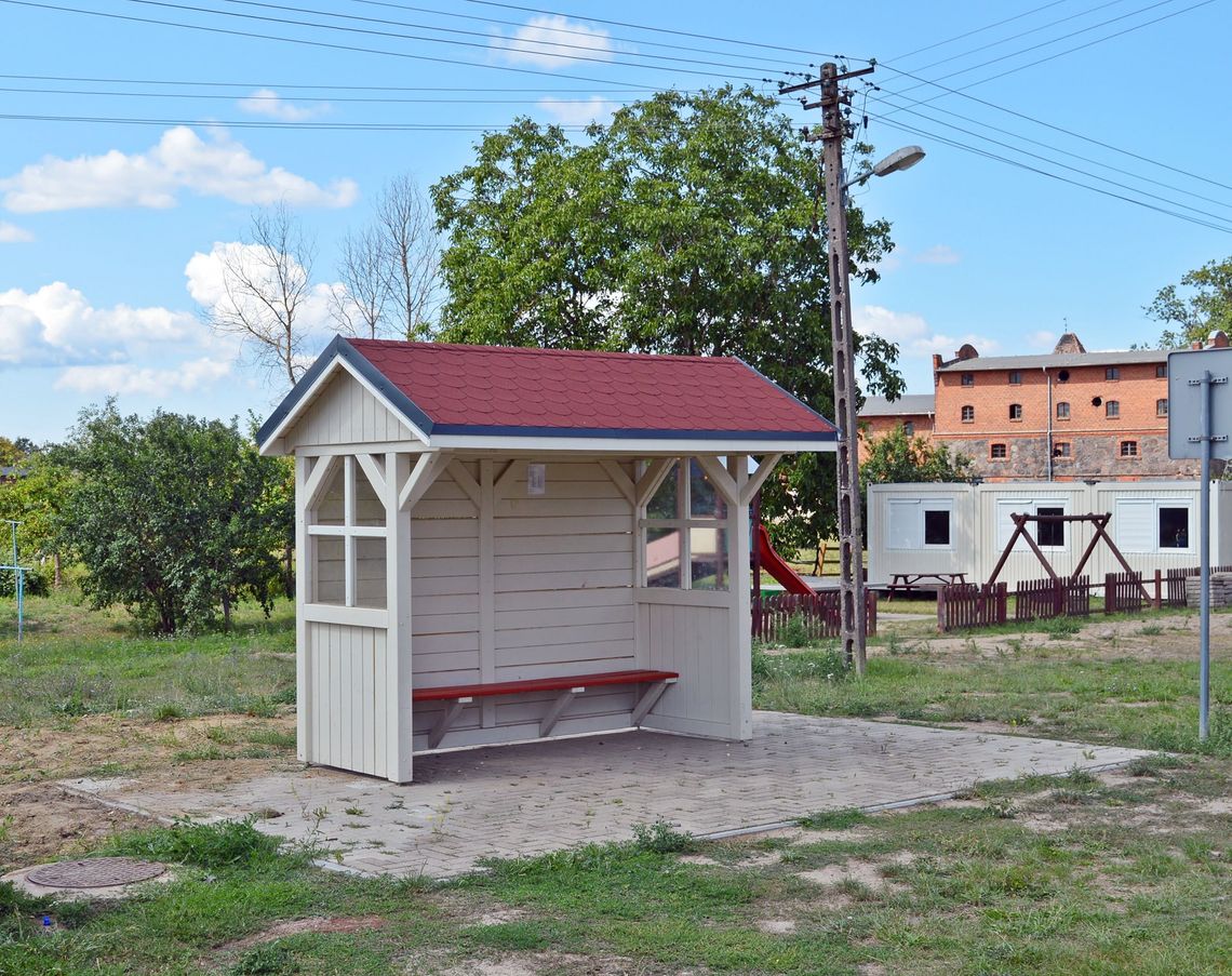 To chyba najładniejszy przystanek w powiecie