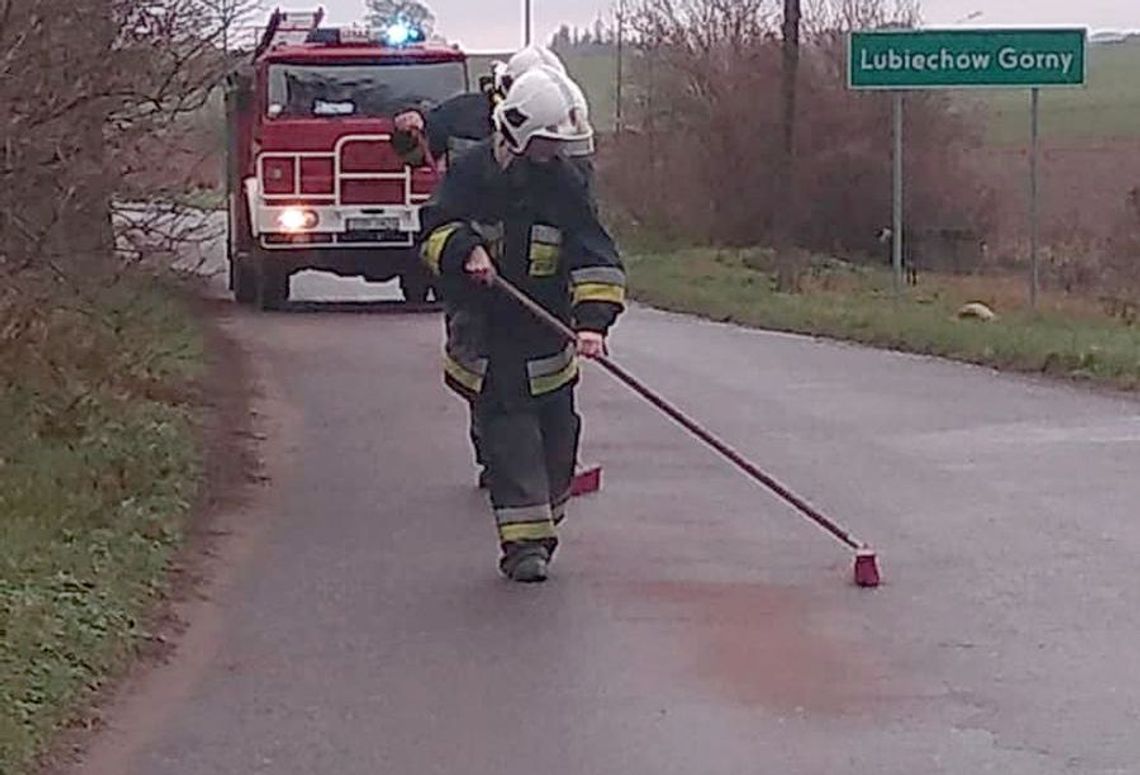 Usuwali 2-kilometrową plamę oleju