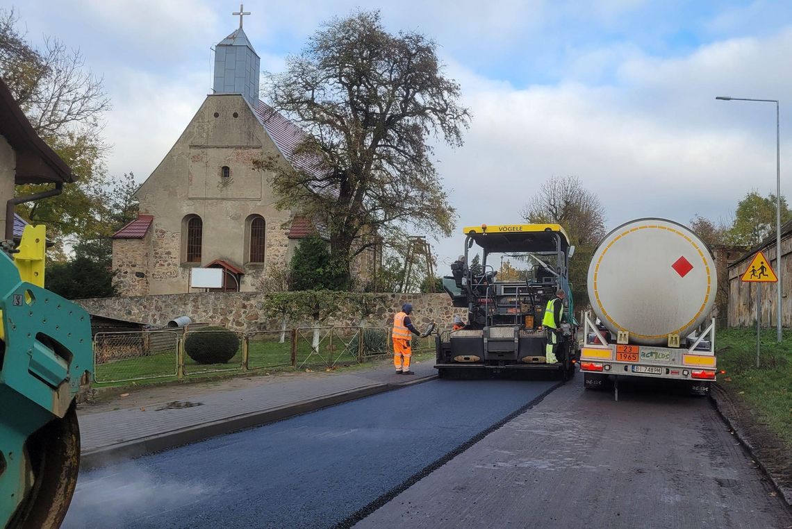 Wieś będzie miał całkiem nową drogę. Inwestycja powiatu