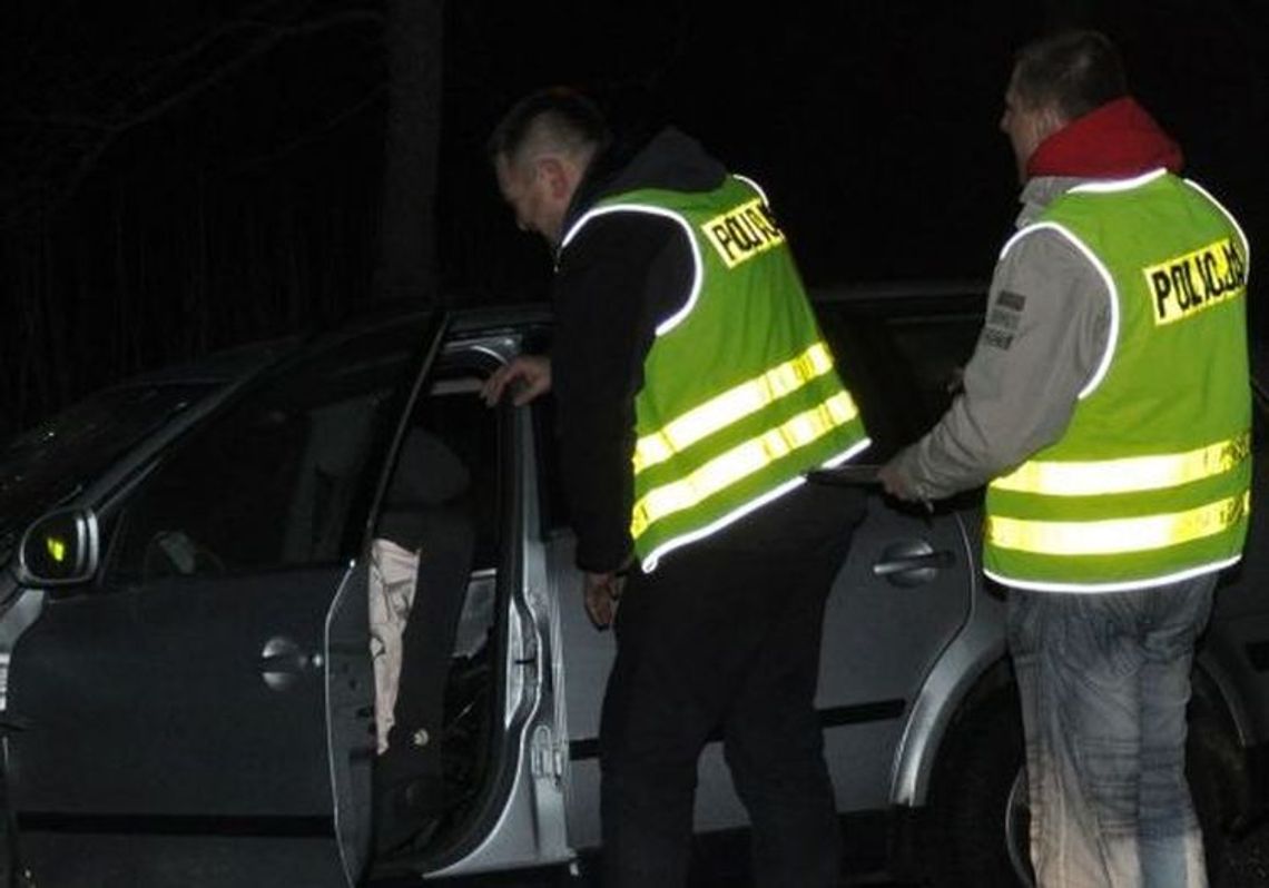 Wpadł w ręce policji w centrum Chojny