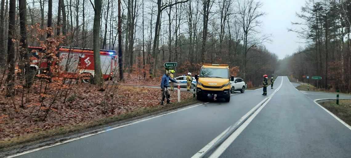 Wymusił pierwszeństwo i spowodował kolizję