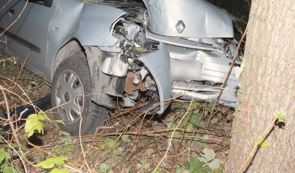 Wypadek na trasie Chojna -Trzcińsko