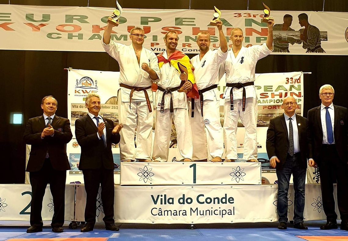 Zdobyli 2 brązowe medale na mistrzostwach Europy Karate Kyokushin