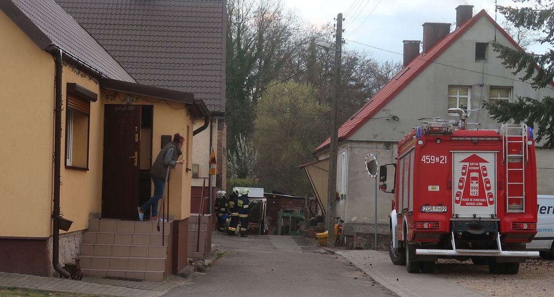 Zostali wezwani do pożaru. Akcja przebiegła błyskawicznie